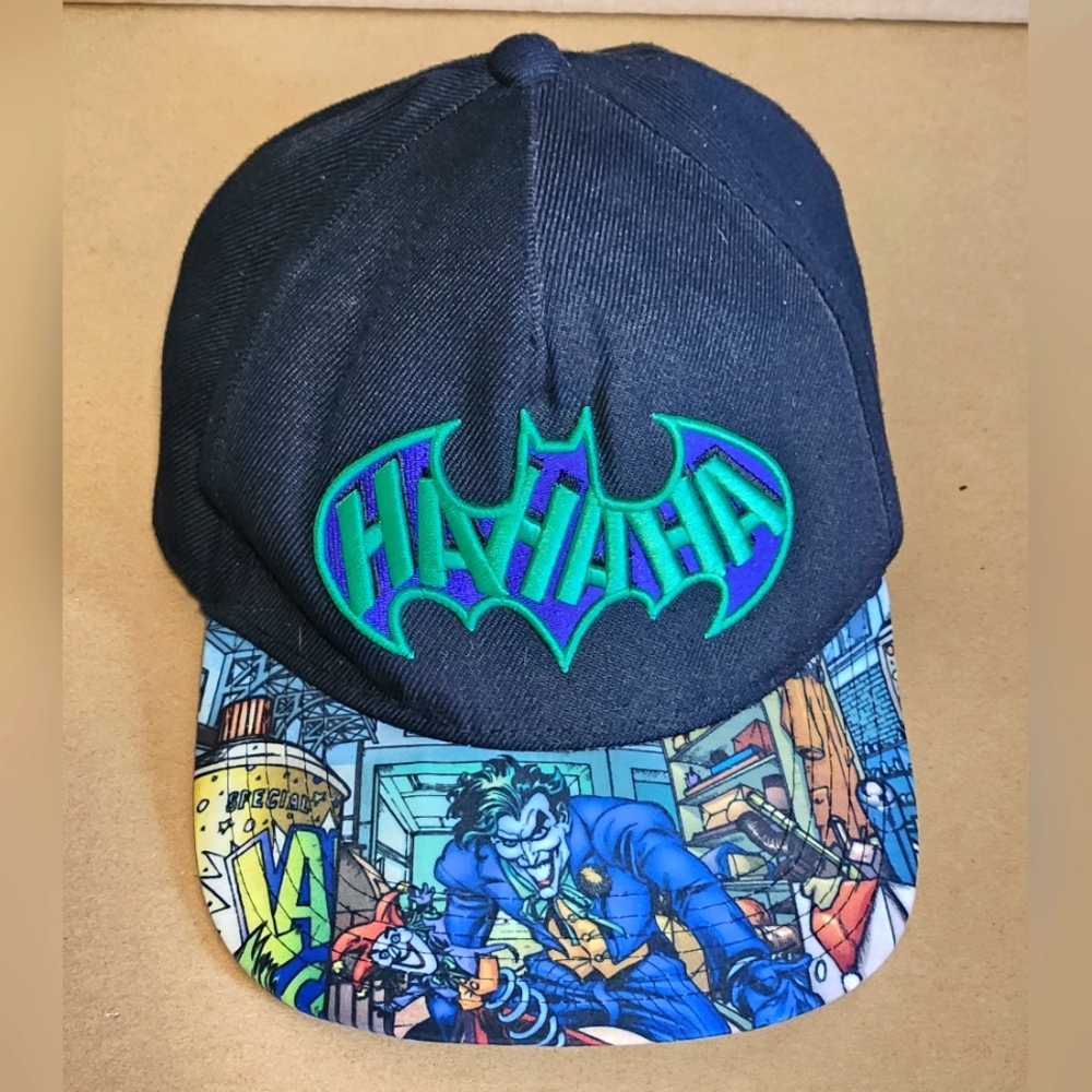 DC Comics Batman Joker HaHaHa Men’s Baseball SnapBack Hat